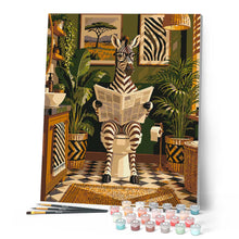 Load image into Gallery viewer, Zebra’s Morning Routine