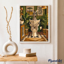 Load image into Gallery viewer, Zebra’s Morning Routine