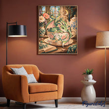 Load image into Gallery viewer, Dragon’s Enchanted Teacup Tea Time