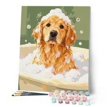 Load image into Gallery viewer, Golden Retriever Bubble Bath