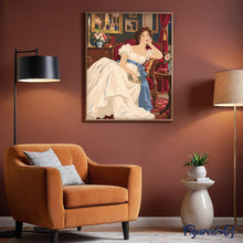 Load image into Gallery viewer, Romantic Portrait in a Regency Salon