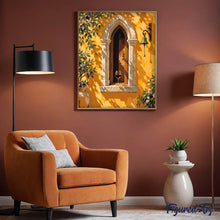 Load image into Gallery viewer, Sunlit Gothic Window