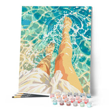 Load image into Gallery viewer, Steps in Turquoise Water