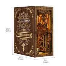 Load image into Gallery viewer, DIY Book Nook Kit - The Antique Book Collection Room