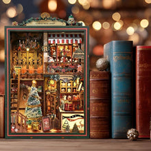 Load image into Gallery viewer, DIY Book Nook Kit - The Christmas Shop