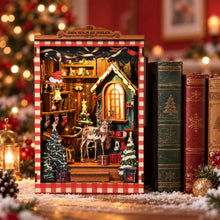 Load image into Gallery viewer, DIY Book Nook Kit - The Snowbound Retreat