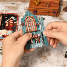 Load image into Gallery viewer, DIY Book Nook Kit - The Snowbound Retreat
