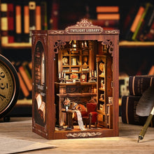 Load image into Gallery viewer, DIY Book Nook Kit - The Twilight Library Figured'Art