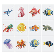 Load image into Gallery viewer, Gem Painting kit - Ocean Creatures series