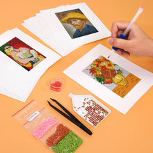 Load image into Gallery viewer, Mini Diamond Painting 8x12cm (12 pieces) - Famous Painting Series