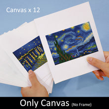 Load image into Gallery viewer, Mini Diamond Painting 8x12cm (12 pieces) - Famous Painting Series