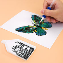 Load image into Gallery viewer, Mini Diamond Painting 15x20cm (4 pieces) - Vibrant Wings: A Butterfly Quartet