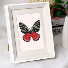 Load image into Gallery viewer, Mini Diamond Painting 15x20cm (4 pieces) - Vibrant Wings: A Butterfly Quartet