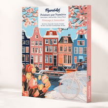 Load image into Gallery viewer, Paint by Numbers Gift Box - Spring in Amsterdam Figured'Art