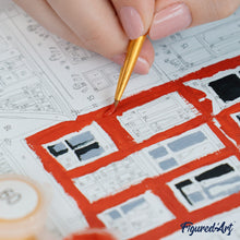 Load image into Gallery viewer, Paint by Numbers Gift Box - Spring in Amsterdam