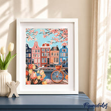 Load image into Gallery viewer, Paint by Numbers Gift Box - Spring in Amsterdam