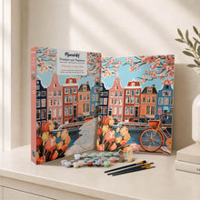 Load image into Gallery viewer, Paint by Numbers Gift Box - Spring in Amsterdam