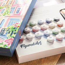 Load image into Gallery viewer, Paint by Numbers Gift Box - London Pastels