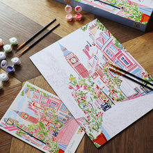 Load image into Gallery viewer, Paint by Numbers Gift Box - London Pastels