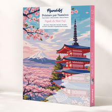 Load image into Gallery viewer, Paint by Numbers Gift Box - Mount Fuji Pagoda Figured'Art