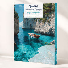 Load image into Gallery viewer, Paint by Numbers Gift Box - Peaceful Blue Cove Figured'Art
