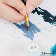 Load image into Gallery viewer, Paint by Numbers Gift Box - Peaceful Blue Cove