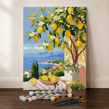 Load image into Gallery viewer, Paint by Numbers Gift Box - Summer Lemon
