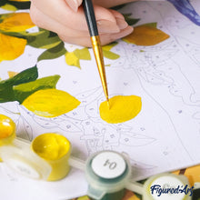 Load image into Gallery viewer, Paint by Numbers Gift Box - Summer Lemon