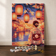 Load image into Gallery viewer, Paint by Numbers Gift Box - Lantern Festival