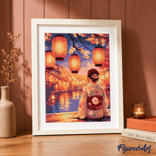 Load image into Gallery viewer, Paint by Numbers Gift Box - Lantern Festival