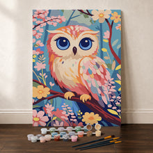 Load image into Gallery viewer, Paint by Numbers Gift Box - Sweet Owl