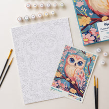 Load image into Gallery viewer, Paint by Numbers Gift Box - Sweet Owl