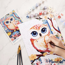 Load image into Gallery viewer, Paint by Numbers Gift Box - Sweet Owl