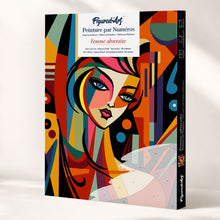 Load image into Gallery viewer, Paint by Numbers Gift Box - Abstract Woman Figured'Art