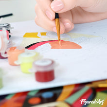 Load image into Gallery viewer, Paint by Numbers Gift Box - Abstract Woman
