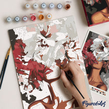 Load image into Gallery viewer, Paint by Numbers Gift Box - Beauty Behind Flowers