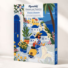 Load image into Gallery viewer, Paint by Numbers Gift Box - Santorini Escape Figured'Art