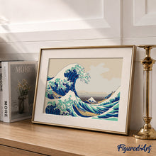 Load image into Gallery viewer, Paint by Numbers Gift Box - The Great Wave off Kanagawa
Katsushika Hokusai