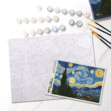 Load image into Gallery viewer, Paint by Numbers Gift Box - The Starry Night
Vincent van Gogh
