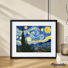Load image into Gallery viewer, Paint by Numbers Gift Box - The Starry Night
Vincent van Gogh