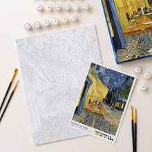 Load image into Gallery viewer, Paint by Numbers Gift Box - Café Terrace at Night
Vincent van Gogh