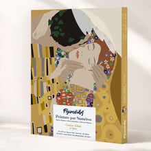 Load image into Gallery viewer, Paint by Numbers Gift Box - The Kiss
Gustav Klimt Figured'Art