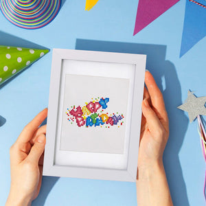 Gem Painting kit - Happy Birthday series