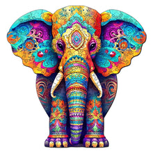 Load image into Gallery viewer, Wooden Puzzle - Majestic Elephant