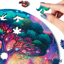 Load image into Gallery viewer, Wooden Puzzle - Mystical Tree