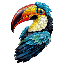 Load image into Gallery viewer, Wooden Puzzle - Colorful Toucan