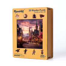 Load image into Gallery viewer, Wooden Puzzle - Fairytale Village