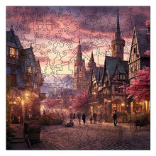 Load image into Gallery viewer, Wooden Puzzle - Fairytale Village