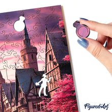 Load image into Gallery viewer, Wooden Puzzle - Fairytale Village