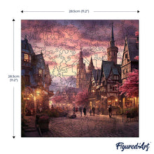 Load image into Gallery viewer, Wooden Puzzle - Fairytale Village